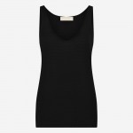 Jane Lushka Snowy Vest Zwart